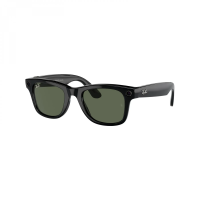 Смарт-очки Ray-Ban Meta Wayfarer Large Matte Black/Clear to Graphite Green Transitions (RW4008 601S1M 53-22)