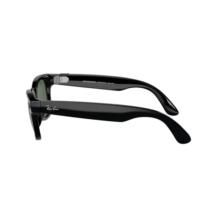 Смарт-очки Ray-Ban Meta Wayfarer Large Matte Black/Clear to Graphite Green Transitions (RW4008 601S1M 53-22)
