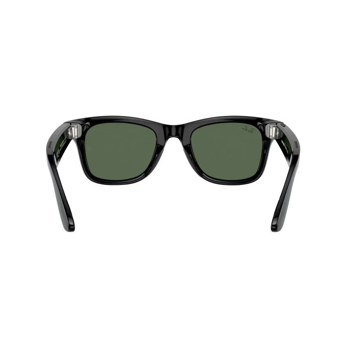 Смарт-очки Ray-Ban Meta Wayfarer Large Matte Black/Clear to Graphite Green Transitions (RW4008 601S1M 53-22)