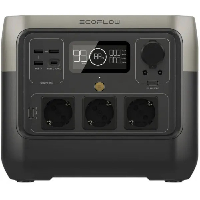Зарядна станція EcoFlow RIVER 2 Pro (ZMR620-B-EU)