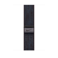ремінець 46mm Black/Blue Nike Sport Loop (MYJD3)