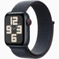 Apple Watch SE 2 GPS + Cellular 40mm Midnight Aluminum Case w. Ink Sport Loop (MXFQ3/MXGA3)