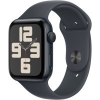 Apple Watch SE 2 GPS 44mm Midnight Aluminium Case w. Midnight Sport Band - S/M (MXEJ3/MXG13/MXGL3)