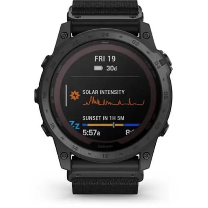 Garmin Tactix 7 Pro Edition Solar Powered Tactical GPS Watch with Nylon Band (010-02704-10/11)