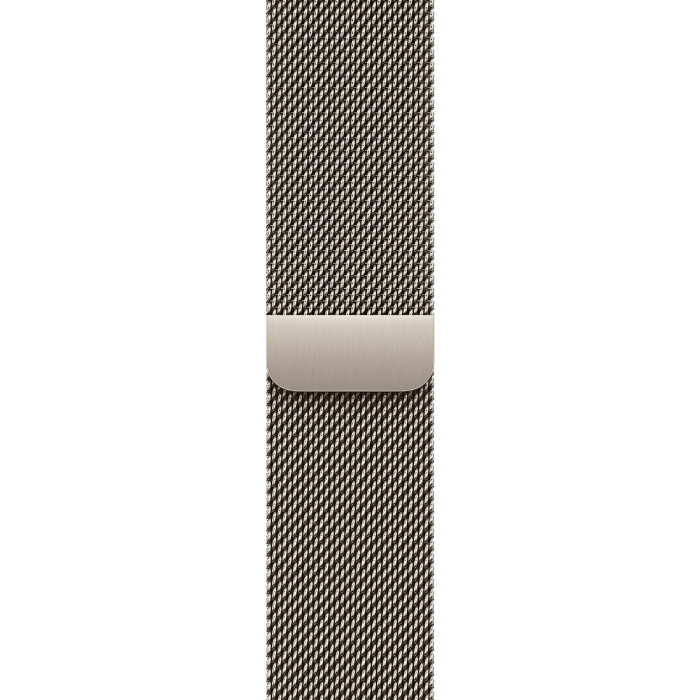 Apple Watch Series 10 GPS + Cellular 42mm Natural Titanium Case w. Natural Milanese Loop (MWXF3)