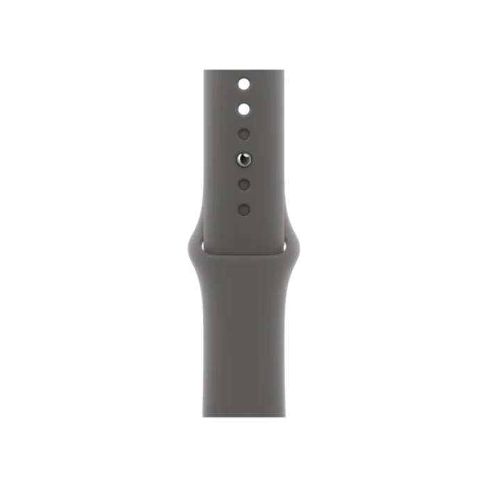 Apple Watch Series 10 GPS + Cellular 42mm Natural Titanium Case w. Stone Grey Sport Band - SM (MWXD3)