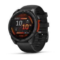 Garmin Fenix 8 47mm AMOLED Slate Gray with Black Silicone Band (010-02904-00)