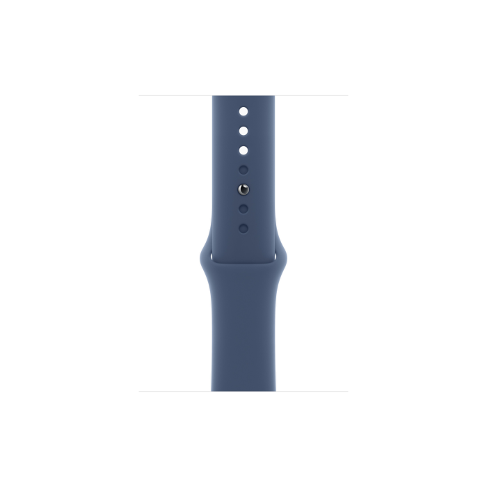 Apple Watch Series 10 GPS + Cellular 42mm Silver Alu. Case w. Denim Sport Band - S/M (MWX33)