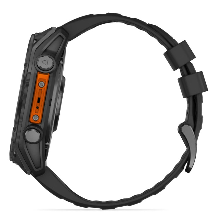 Garmin Fenix 8 51mm AMOLED Slate Gray with Black Silicone Band (010-02905-00)