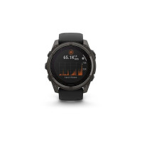 Garmin Fenix 8 51mm Solar Sapphire Carbon Gray DLC Titanium w. Black/Pebble Gray S. Band (010-02907-10/11)