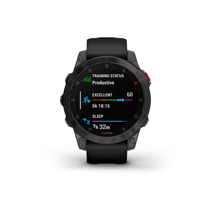 Смарт-годинник Garmin Epix (Gen 2) Sapphire - Black Titanium (010-02582-10/11/18)