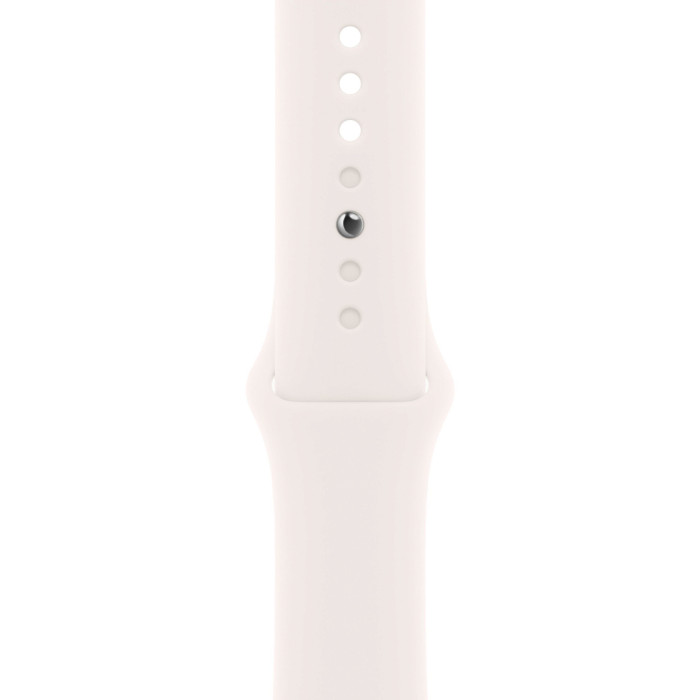 Apple Watch Series 10 GPS 46mm Rose Gold Alu. Case w. Light Blush Sport Band - M/L (MWWU3)