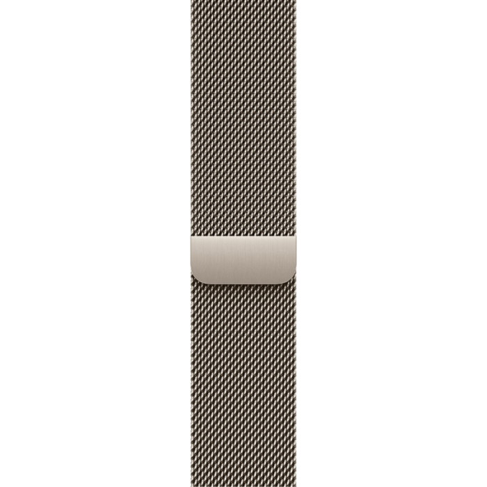 Apple Watch Series 10 GPS + Cellular 46mm Natural Titanium Case w. Natural Milanese Loop - S/M (MC7Q4)