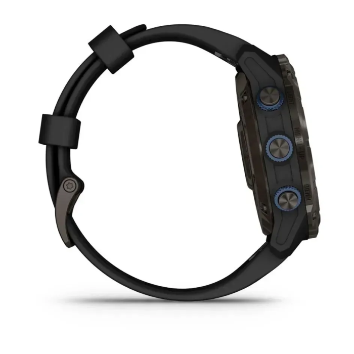Смарт-годинник Garmin Descent Mk3i 51mm Carbon Gray DLC Titanium with Black Silicone Band (010-02752-10/11)