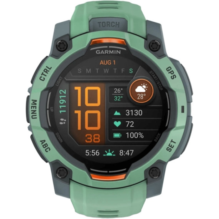 Смарт-годинник Garmin Instinct 3 45mm AMOLED Neo Tropic with Neo Tropic Band (010-02936-01)