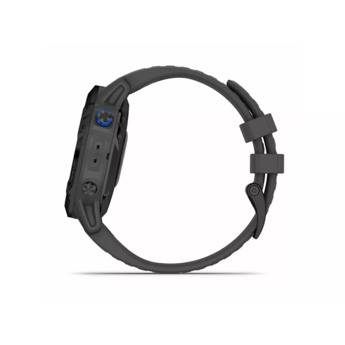 Смарт-годинник Garmin Fenix 6 Pro Solar Edition Black With Gray Band (010-02410-11/10) (Ідеальний Стан)