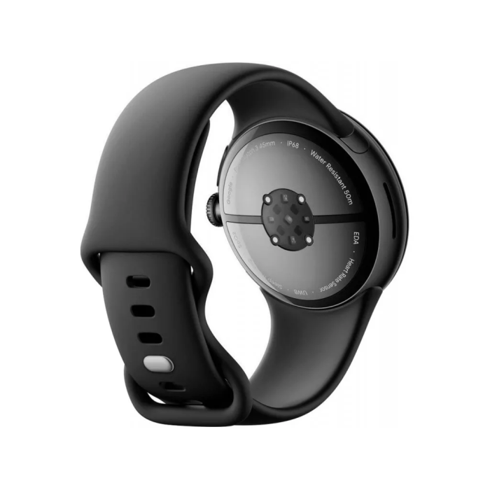 Смарт-годинник Google Pixel Watch 3 45 mm Wi-Fi Matte Black Aluminum Case/Obsidian Active Band