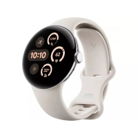 Смарт-годинник Google Pixel Watch 3 45 mm Wi-Fi Polished Silver Aluminum Case/Porcelain Active Band