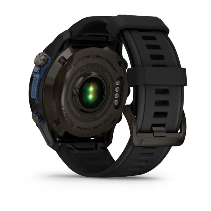 Смарт-часы Garmin Descent Mk3i 51mm Carbon Gray DLC Titanium with Black Silicone Band (010-02752-10/11)