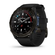 Смарт-годинник Garmin Descent Mk3i 51mm Carbon Gray DLC Titanium with Black Silicone Band (010-02752-10/11)