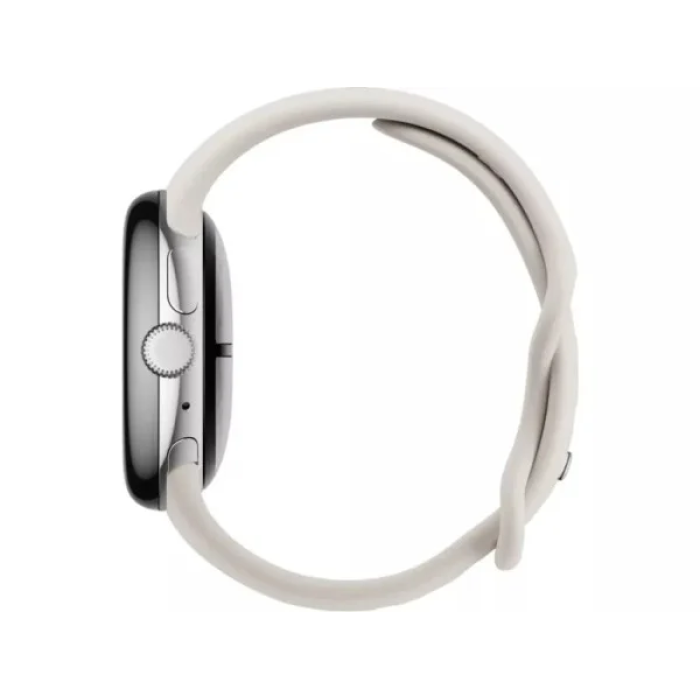 Смарт-годинник Google Pixel Watch 3 45 mm Wi-Fi Polished Silver Aluminum Case/Porcelain Active Band