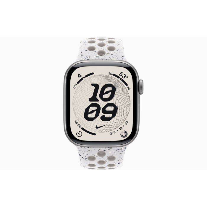 Apple Watch Series 11 GPS 42mm Space Grey Alu. Case w. Veiled Grey Nike Sport Band - S/M  (MEW14 + MGAJ4)