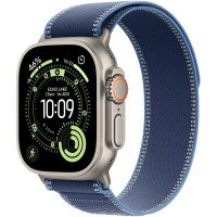 Смарт-часы Apple Watch Ultra 3 GPS + Cellular 49 мм Natural Tit. Case w. Blue/Bright Blue Trail Loop - M/L (MEWU4)