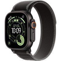 Смарт-часы Apple Watch Ultra 3 GPS + Cellular 49mm Black Tit. Case w. Black/Charcoal Trail Loop - M/L (MF1H4)