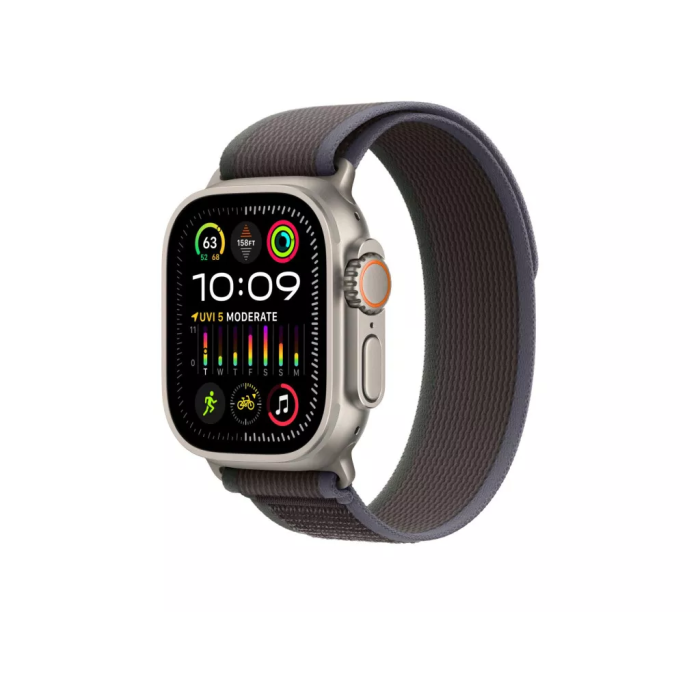 ремінець Apple Trail Loop Band S/M для Watch 49mm - Blue/Black (MT613)