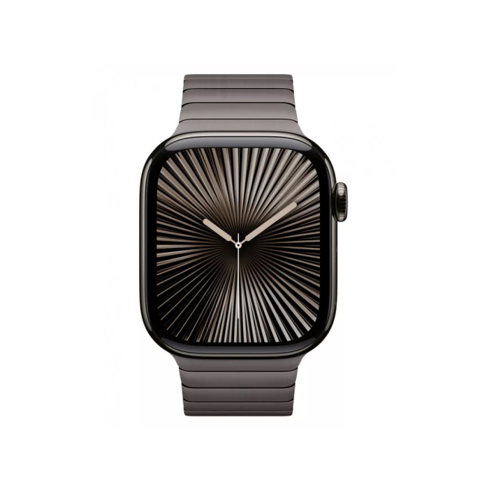 Apple Watch Series 10 GPS + Cellular 46mm Slate Titanium Case w. Slate Link Bracelet (MX173+MXMK3)