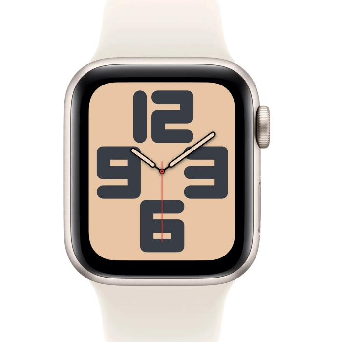 Apple Watch SE 2 GPS + Cellular 44mm Starlight Alu. Case w. Starlight S. Band M/L (MXG83/MXGU3)