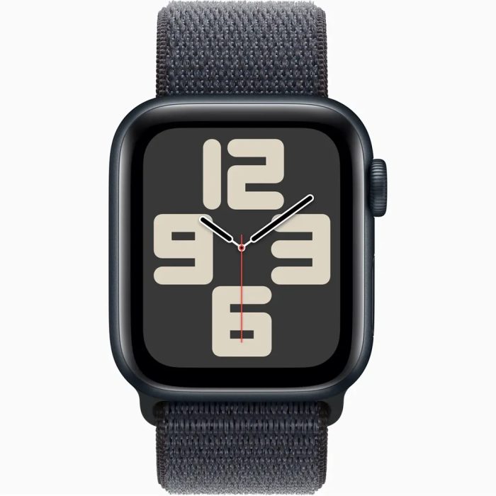Apple Watch SE 2 GPS + Cellular 40mm Midnight Aluminum Case w. Ink Sport Loop (MXFQ3/MXGA3)