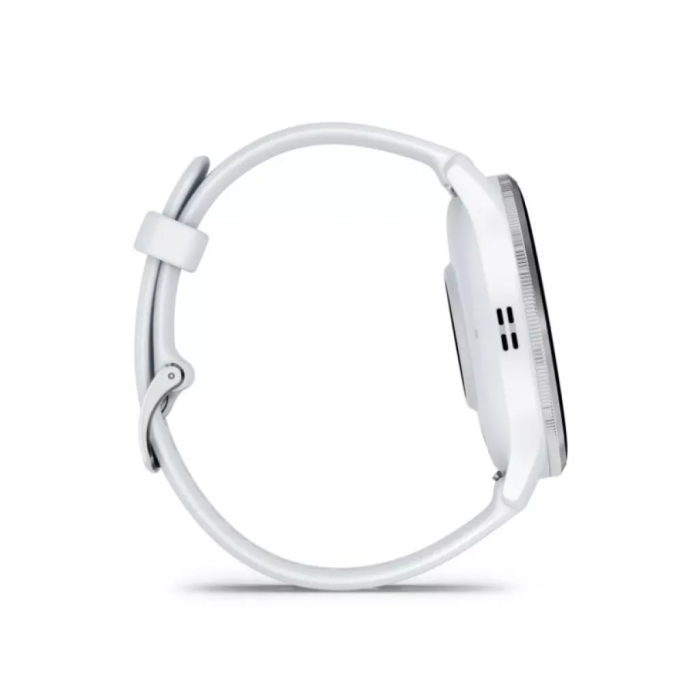 Смарт-годинник Garmin Venu 3 Silver Stainless Steel Bezel with Whitestone Case and Silicone Band (010-02784-00/50)