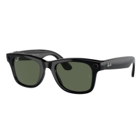 Смарт-окуляри Ray-Ban Смарт-окуляри Meta Wayfarer Shiny Black Frame Green Lenses (RW4006 601/71 50-22)