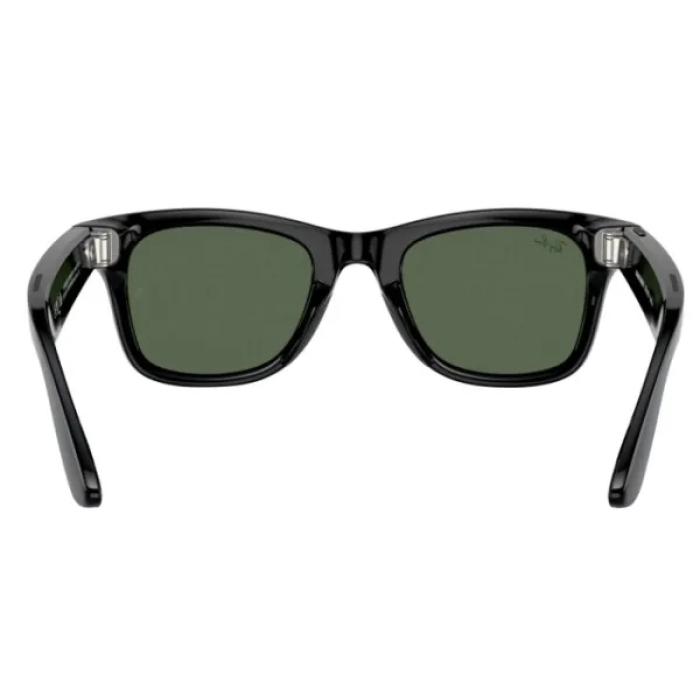 Смарт-окуляри Ray-Ban Смарт-окуляри Meta Wayfarer Shiny Black Frame Green Lenses (RW4006 601/71 50-22)
