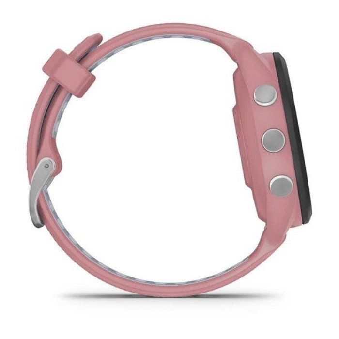Смарт-годинник Garmin Forerunner 265S Black Bezel w. Light Pink Case and Light Pink/Whitestone S. Band (010-02810-05/15/55)