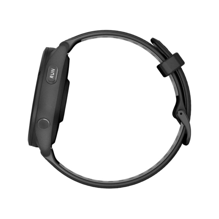 Смарт-годинник Garmin Forerunner 265 Black Bezel and Case w. Black/Powder Gray Silicone Band (010-02810-00/10/50)
