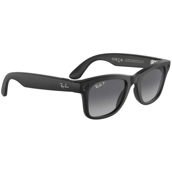 Смарт-окуляри Ray-Ban Meta Wayfarer Matte Black/Graphite (RW4008 601ST3 53-22)