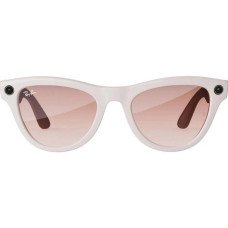 Смарт-окуляри Ray-Ban Meta Skyler Shiny Chalky Gray/Gradient Cinnamon Pink (RW4010 670013 52-20)