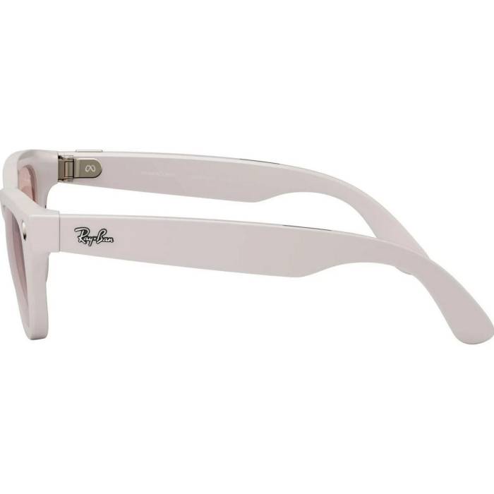 Смарт-окуляри Ray-Ban Meta Skyler Shiny Chalky Gray/Gradient Cinnamon Pink (RW4010 670013 52-20)