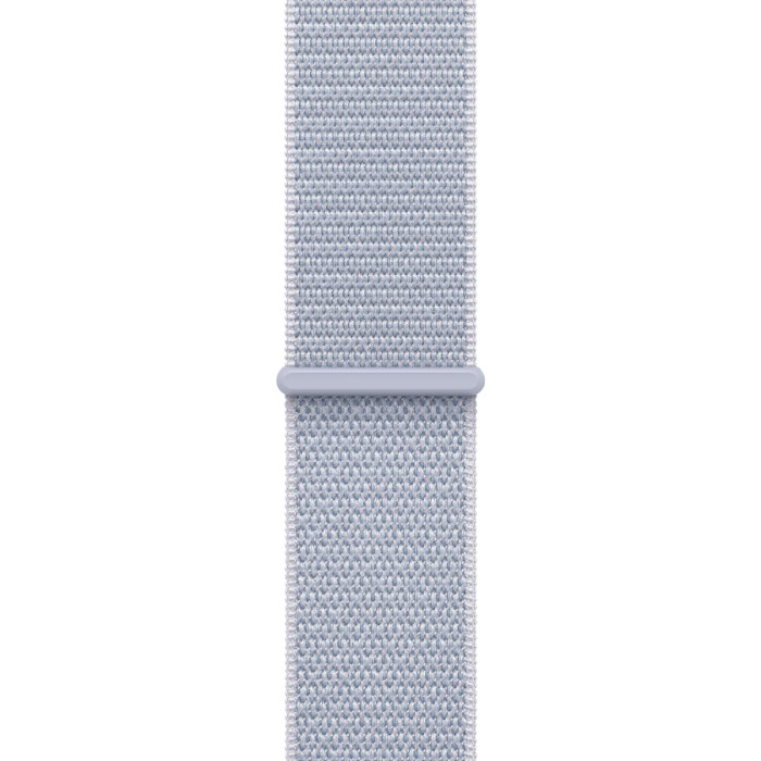 Смарт-годинник Apple Watch Series 10 GPS + Cellular 46mm Silver Aluminum Case w. Blue Cloud S. Loop (MWY23)