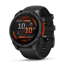 Garmin Fenix 8 47mm AMOLED Slate Gray with Black Silicone Band (010-02904-00)