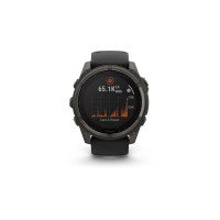 Garmin Fenix 8 51mm Solar Sapphire Carbon Gray DLC Titanium w. Black/Pebble Gray S. Band (010-02907-10/11)