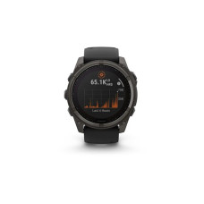 Garmin Fenix 8 51mm Solar Sapphire Carbon Gray DLC Titanium w. Black/Pebble Gray S. Band (010-02907-10/11)