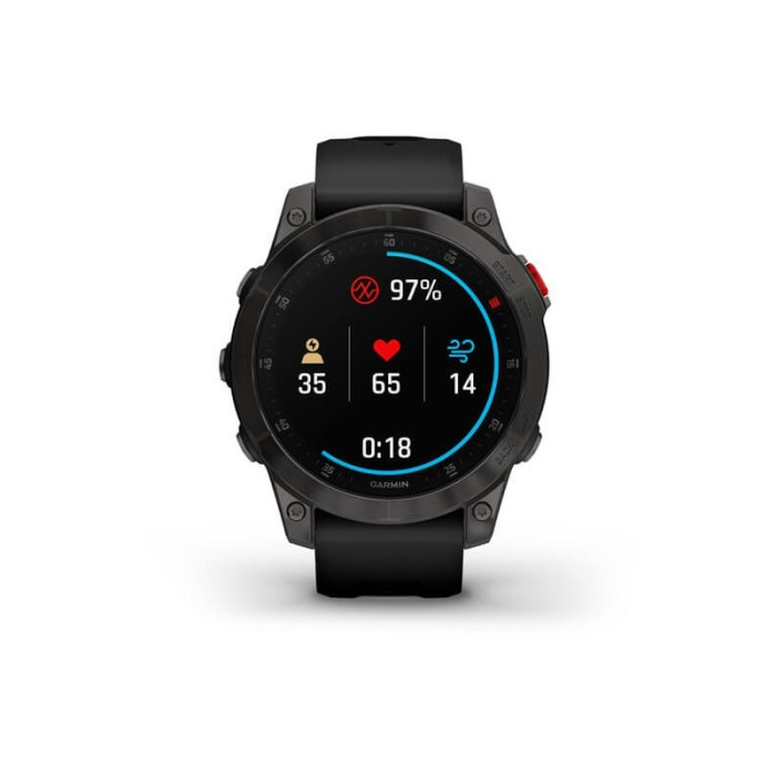 Смарт-годинник Garmin Epix (Gen 2) Sapphire - Black Titanium (010-02582-10/11/18)