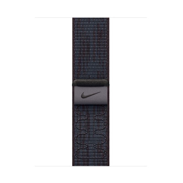 Apple Watch Series 10 GPS 46mm Jet Black Alu. Case w. BlackBlue Nike Sport Loop (MWX13 + MYJD3)