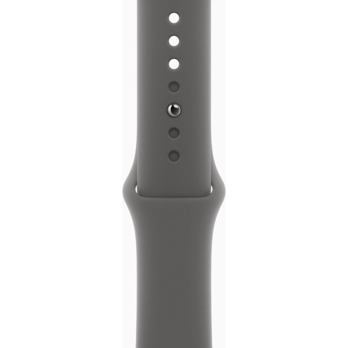 Apple Watch Series 10 GPS + Cellular 46mm Natural Titanium Case w. Stone Grey Sport Band - M/L (MWYA3)