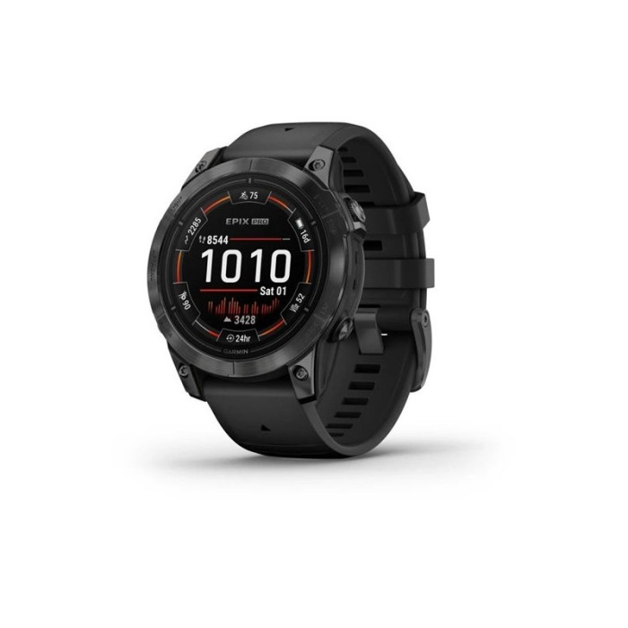 Смарт-годинник Garmin Epix Pro Gen 2 47mm Slate Gray w. Black Band (010-02803-00/01)