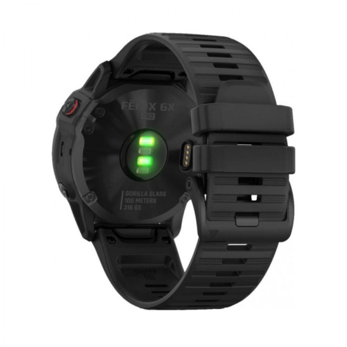 Спортивний годинник Garmin Fenix 6X Pro Black with Black Band (010-02157-01/00)