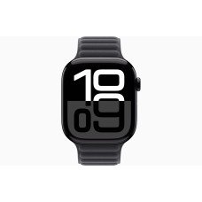 Apple Watch Series 10 GPS 46mm Jet Black Alu. Case w. Black Magnetic Link - M/L (MWX13 + MXY03)